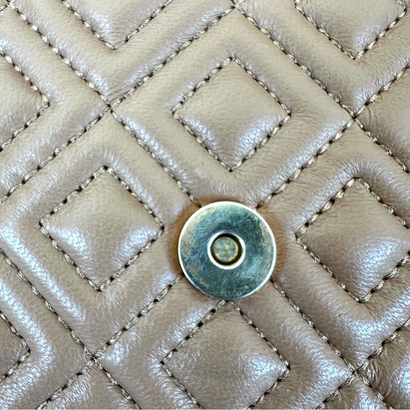 TORY BURCH Fleming Small Quilted Multi Colorblock Leather Crossbody Shoulder Bag - Picture 13 of 15